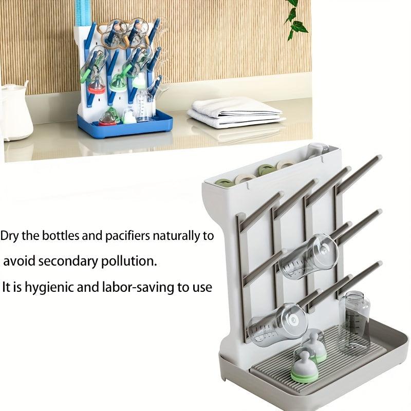 Baby Bottle Drying Rack Tiered Space Saver