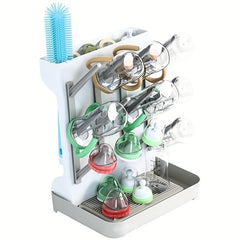 Baby Bottle Drying Rack Tiered Space Saver