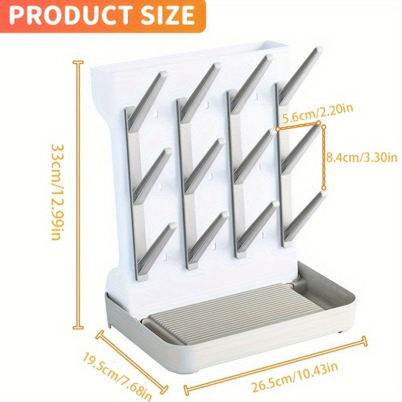 Baby Bottle Drying Rack Tiered Space Saver