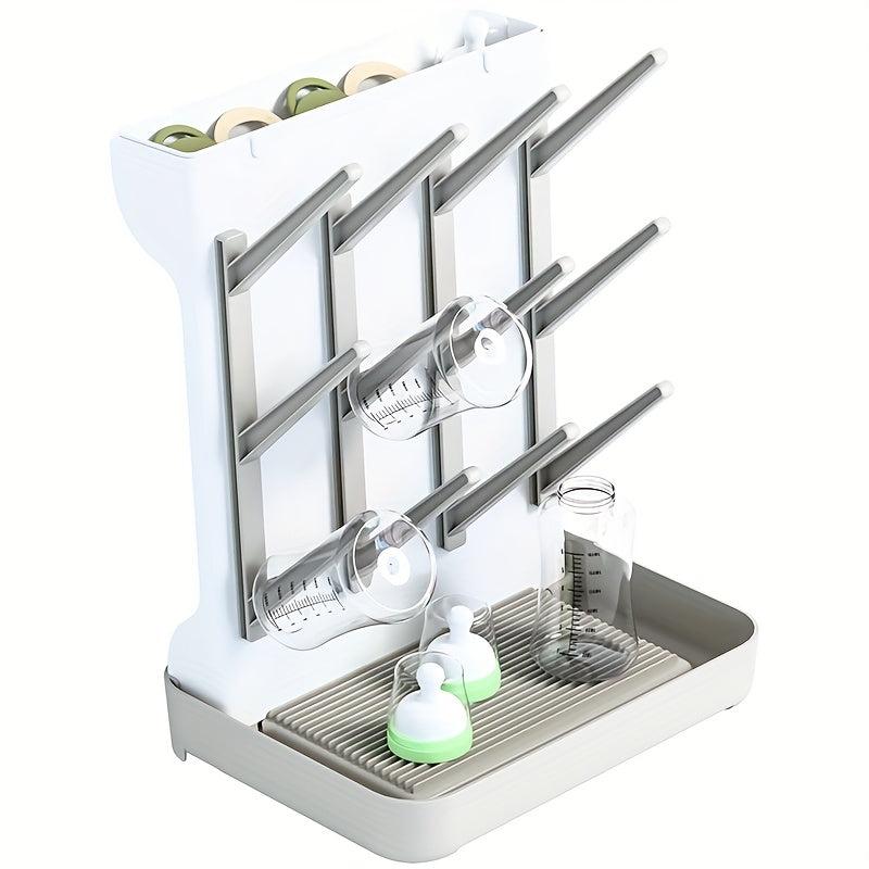 Baby Bottle Drying Rack Tiered Space Saver