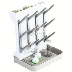 Baby Bottle Drying Rack Tiered Space Saver