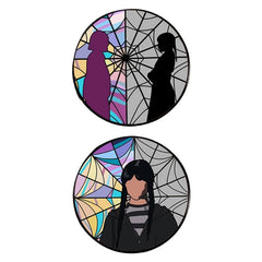Gothic Style Character Brooch Clothes Backpack Pin
