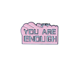 Novel Personality Cartoon Letter Brooch