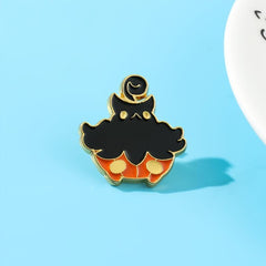 Halloween Ghost Pumpkin Brooch Holiday Jewelry Bag Accessories