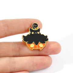 Halloween Ghost Pumpkin Brooch Holiday Jewelry Bag Accessories