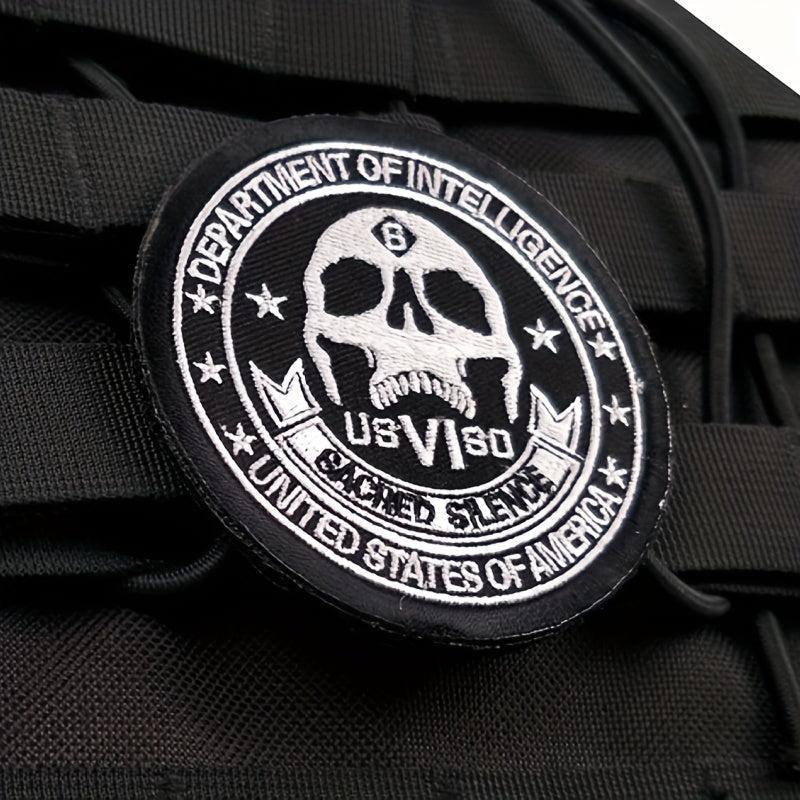Men's Seal Team Six Arm Patch Magic Sticker Military Fan Pack