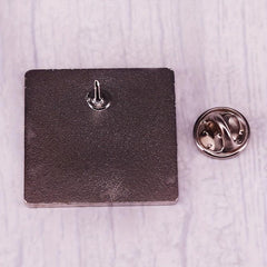 Anime Girl Metal Brooch Punk Badge for Clothing and Bags