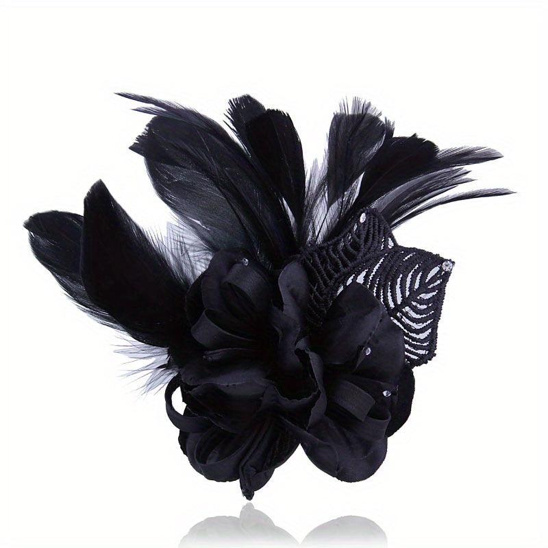Flower Brooch Pin Corsage Headwear Hair Accessories Wedding Party
