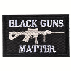 JCARP 2pcs Hook&Loop Embroidered Patches Tactical Badges For Men