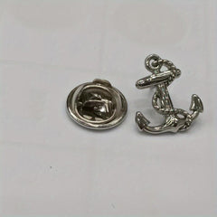 3pcs Boat Anchor Brooch Suit Shirt Woolen Coat Diy Creative Brooch
