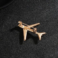 Aircraft Brooch For Men