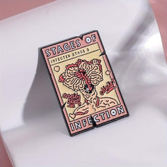 TV Show Emblem Chest Pin for Men