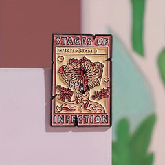 TV Show Emblem Chest Pin for Men