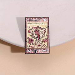 TV Show Emblem Chest Pin for Men