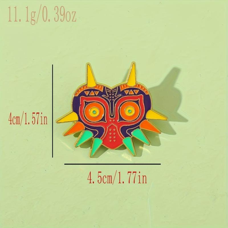 Cartoon Zinc Alloy Brooch Pin Backpack Clothing Hat Jewelry