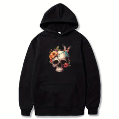 Skull Style Iron On Heat Transfer Film Patch For Men