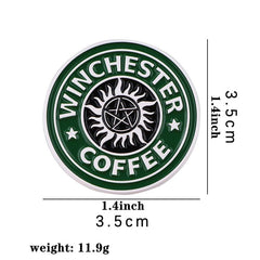 Coffee Enamel Badges Brooches For Men Lapel Pins Backpacks Jewelry