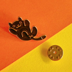 Cat Series Brooches for Denim Bags Hats Shoes Accessories