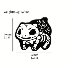 3pcs Skeleton Baby Iron On Patches Sew On Embroidered Applique Repair