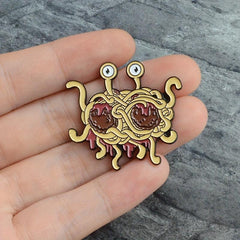 Men's Creative Pastry Eye Accessories Brooch