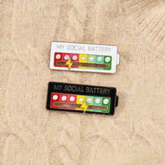 Funny Social Pins for Self Expression Men