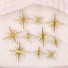 10pcs Cross Edge Patches Girls Clothing Coat DIY Ironing Cloth