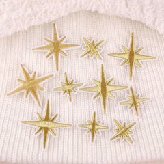 10pcs Cross Edge Patches Girls Clothing Coat DIY Ironing Cloth