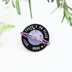 Home Sweet Home Planet Brooch