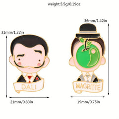 Couple Style Clothing Accessories Brooch