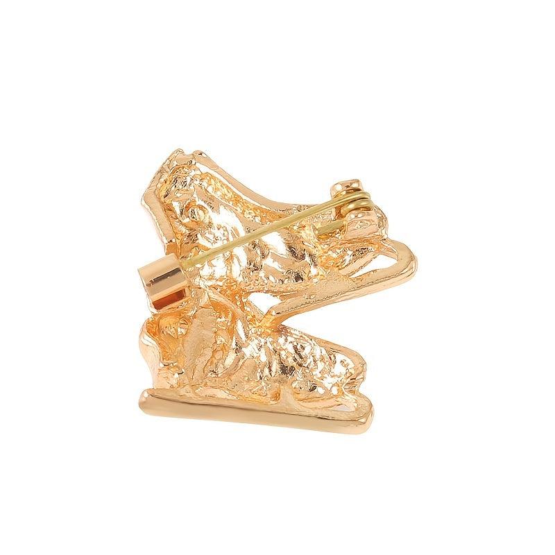 Ice Skating Brooch Team Sport Skater Jewelry Enamel Pin