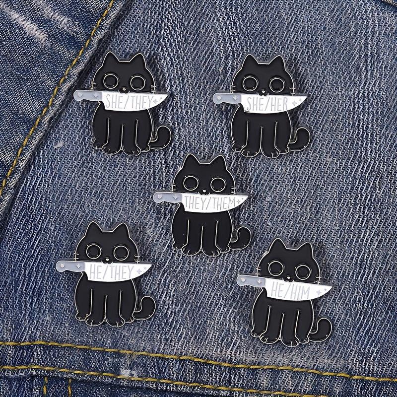 Personality Alloy Brooch Creative Design