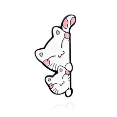 Cute Cat Paw Alloy Brooch Pin