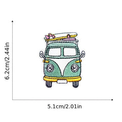 10pcs Cartoon Iron On Patches Embroidered Applique Repair Patch DIY Crafts