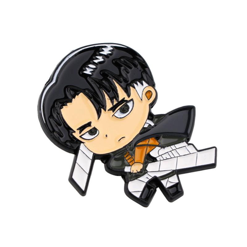 Anime Characters Funny Cartoon Boy Enamel Pins Collection Brooches For Men