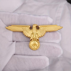 Retro Eagle Badge Collar Pin for Men