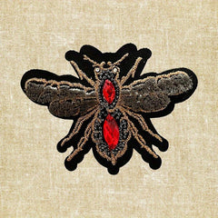 Fly Insect Iron on Embroidery DIY Crafts