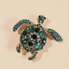 Zinc Alloy Turtle Brooch Men's Clothing Accessory