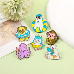 Animal Series Brooch Pin Christmas