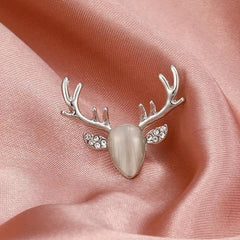 Deer Head Brooch Christmas Gift