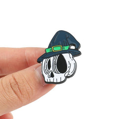 Easter Ghost Brooch Skull Pin Enamel Pin