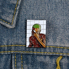 Japanese Cartoon Anime Character Brooch
