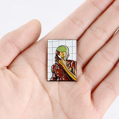Japanese Cartoon Anime Character Brooch