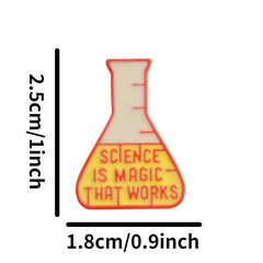 Chemical Experiment Beaker Conical Flask Breast Needle