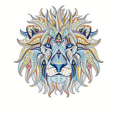 Cartoon Lion Animal Clothing Patch For Men DIY Application