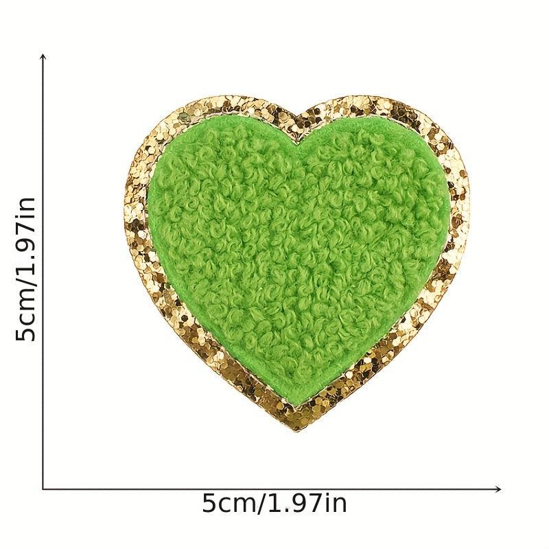 14pcs Love Rainbow Iron On Patches For Girls Sew On Embroidered Applique