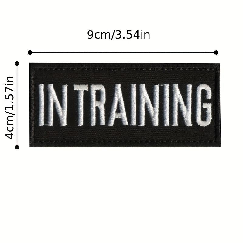 Service Dog Patch for Pet Harness- Training Seal Cloth Patch