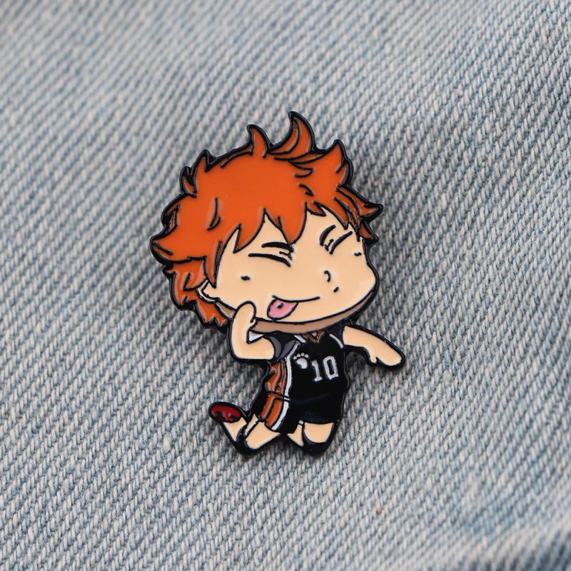 Anime Enamel Pin For Men - Clothes Badges On Backpack