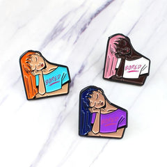 Girls Brooch Set - Three Different Designs