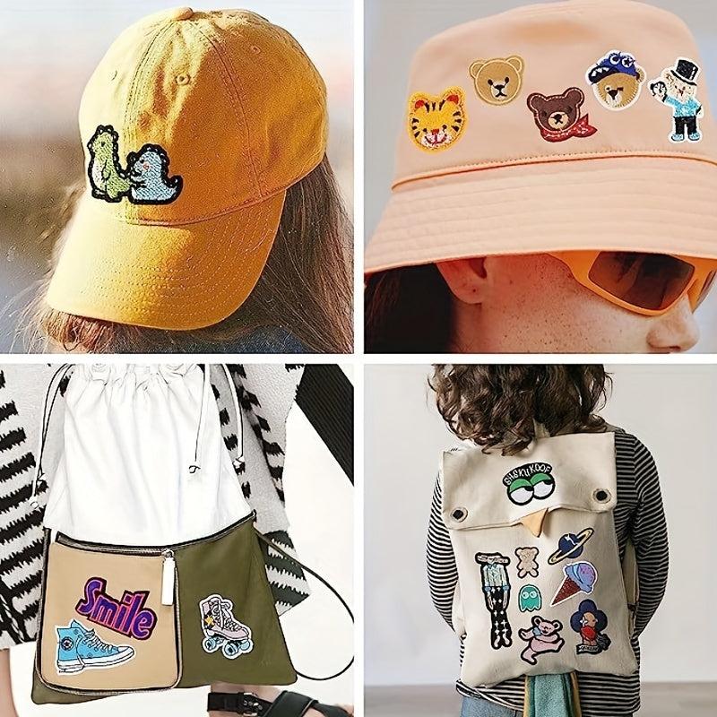 Random Embroidery Sewn Patches For Girls