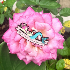 Fantasy Mermaid Brooch For Men